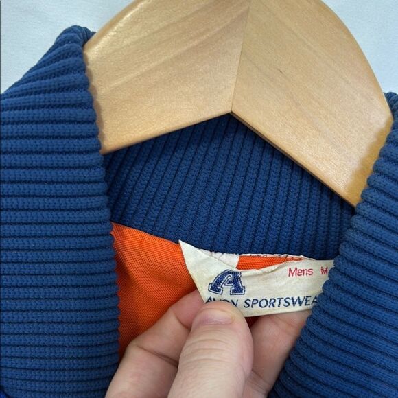 Vintage reversible puffer vest Husqvarna sz M - Picture 3 of 4